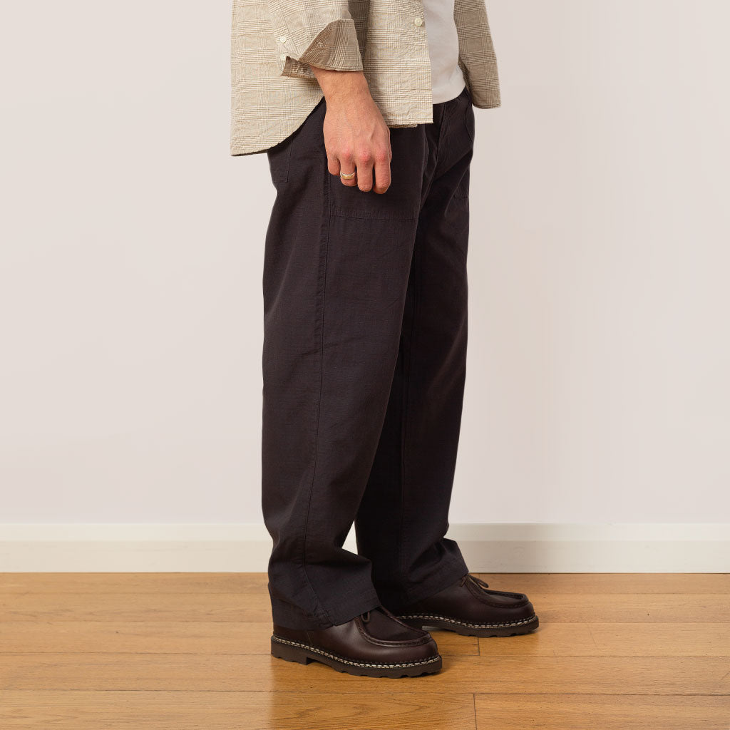 Ripstop Chef Pant - Washed Black