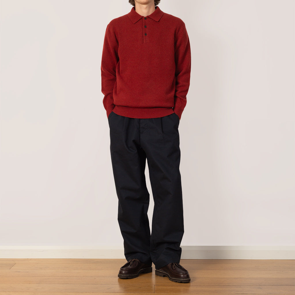 Duke Pant - Brushed Polytech Navy