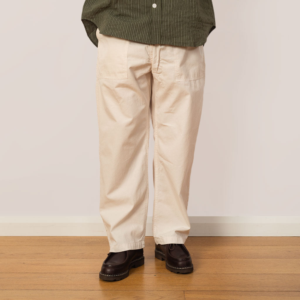Ripstop Chef Pant - Bone