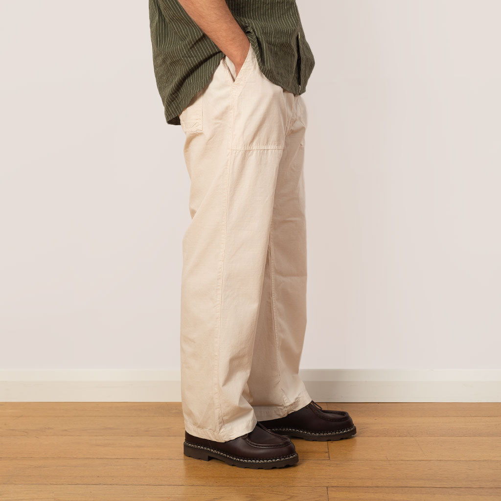 Ripstop Chef Pant - Bone