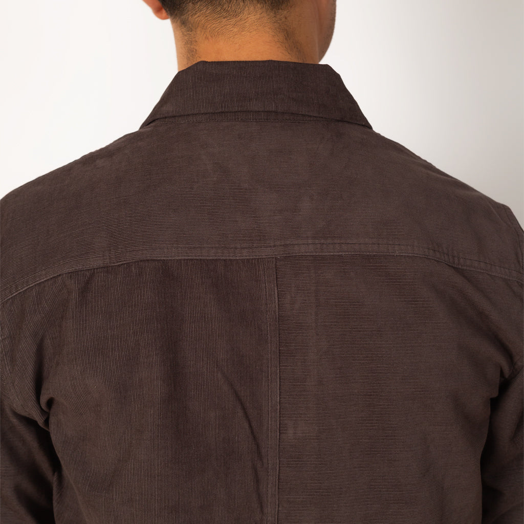Direction Baby Cord Shirt - Black Grape