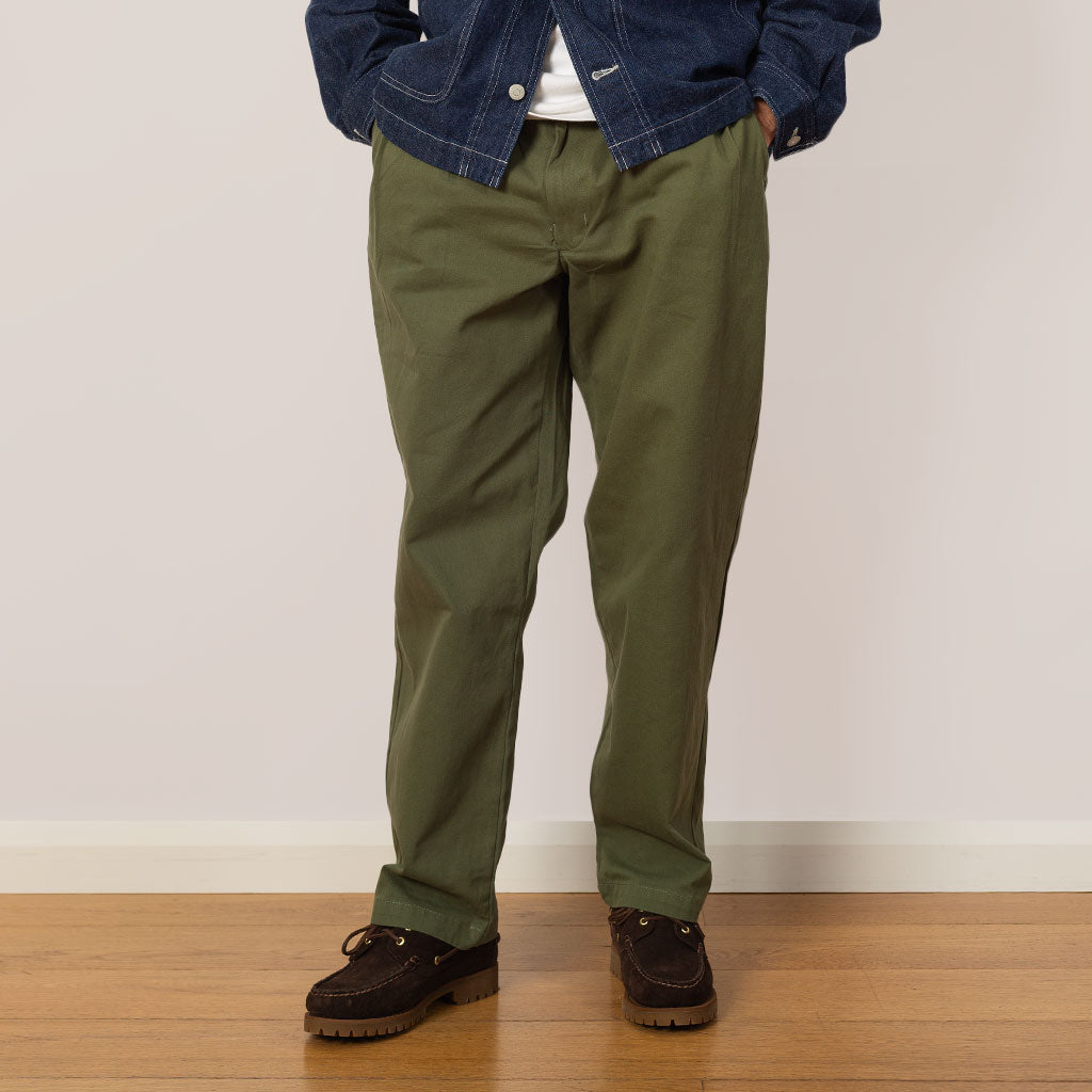 Drill Part Timer Pant - Olive
