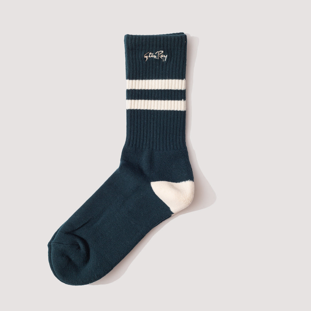 Sports Sock - Botanical Green/Natural