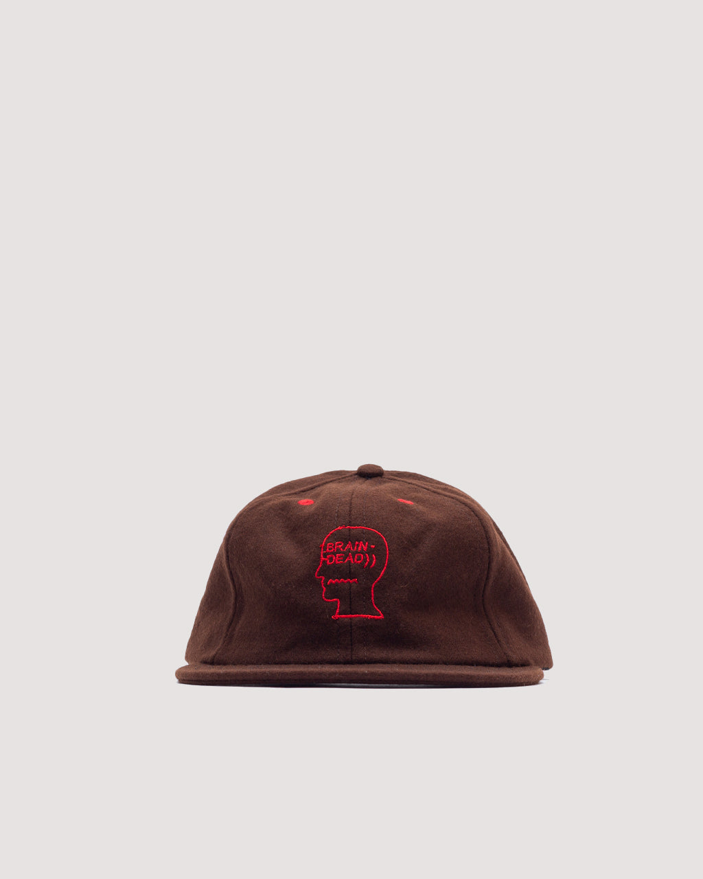 FLANNEL CLASSIC LOGOHEAD 6 PANEL HAT - Brown