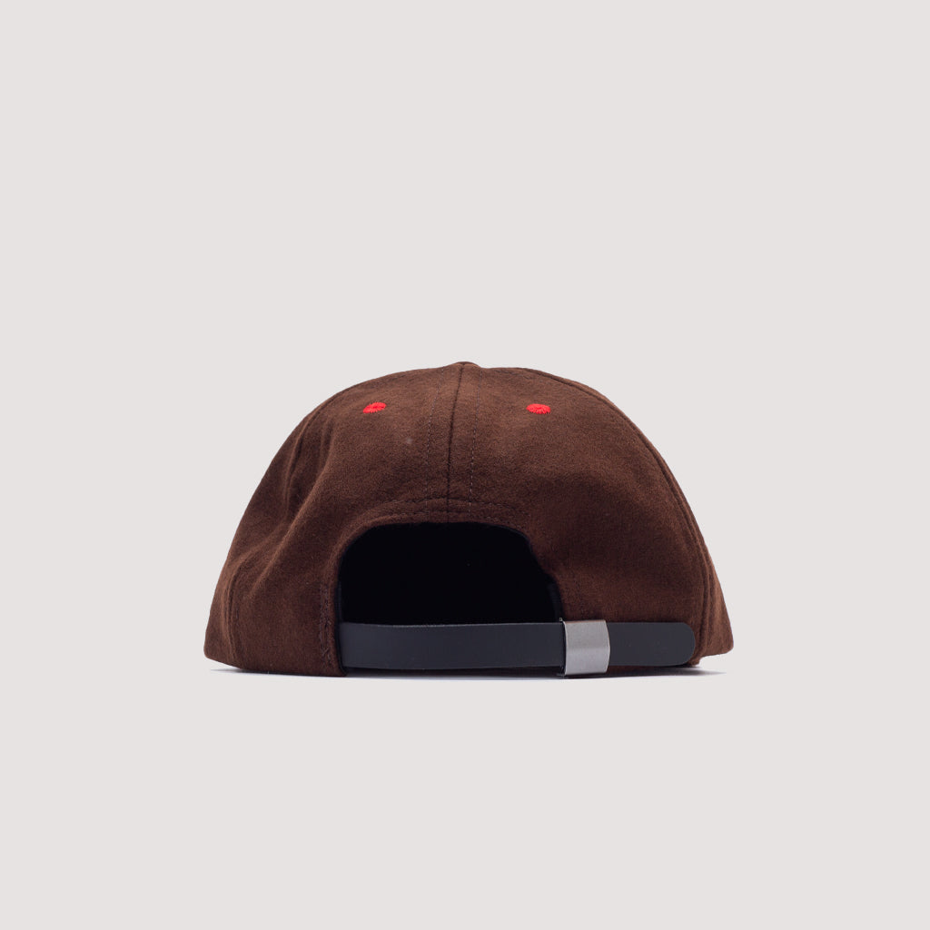 FLANNEL CLASSIC LOGOHEAD 6 PANEL HAT - Brown