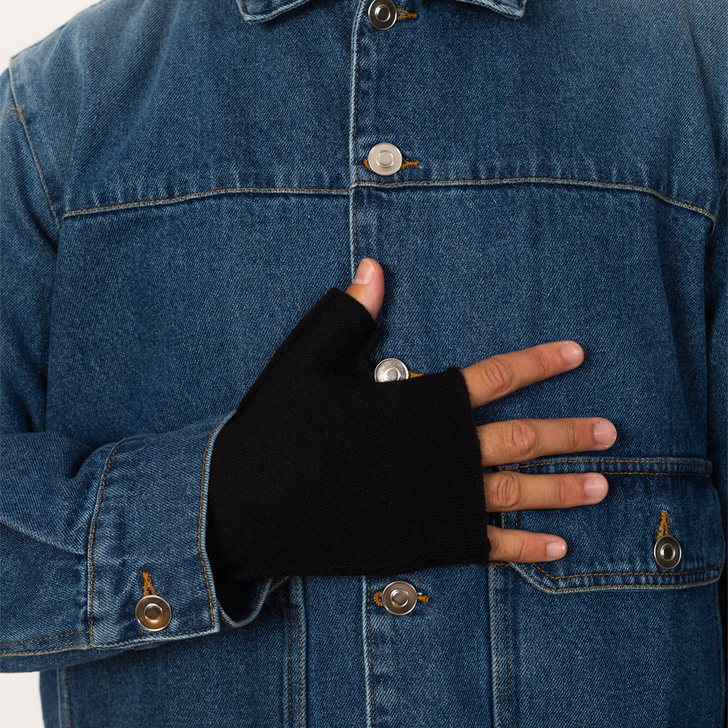 Gulanti Lanoso Gloves - Nero