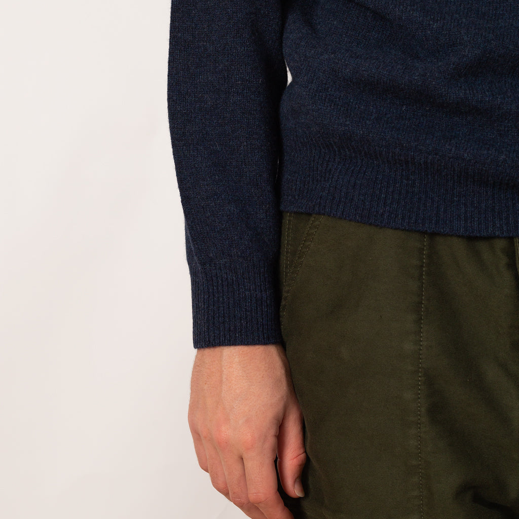 Knit Polo 9G - Navy