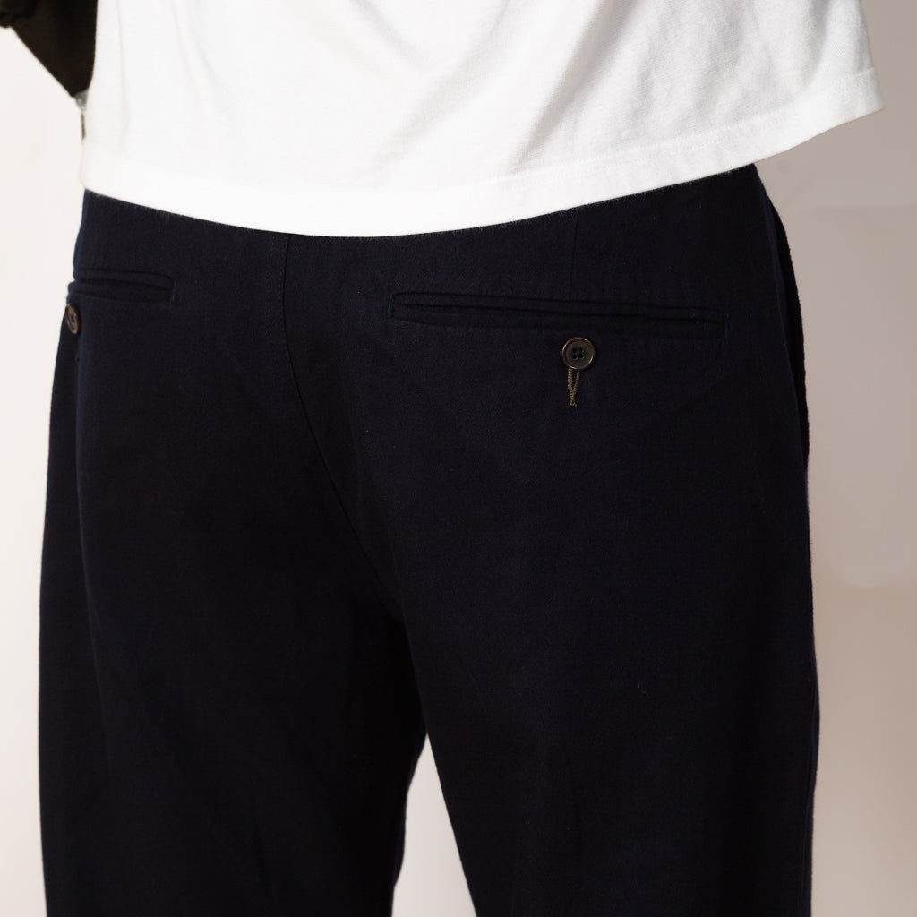 Military Chino - Navy Brushed Moleskin