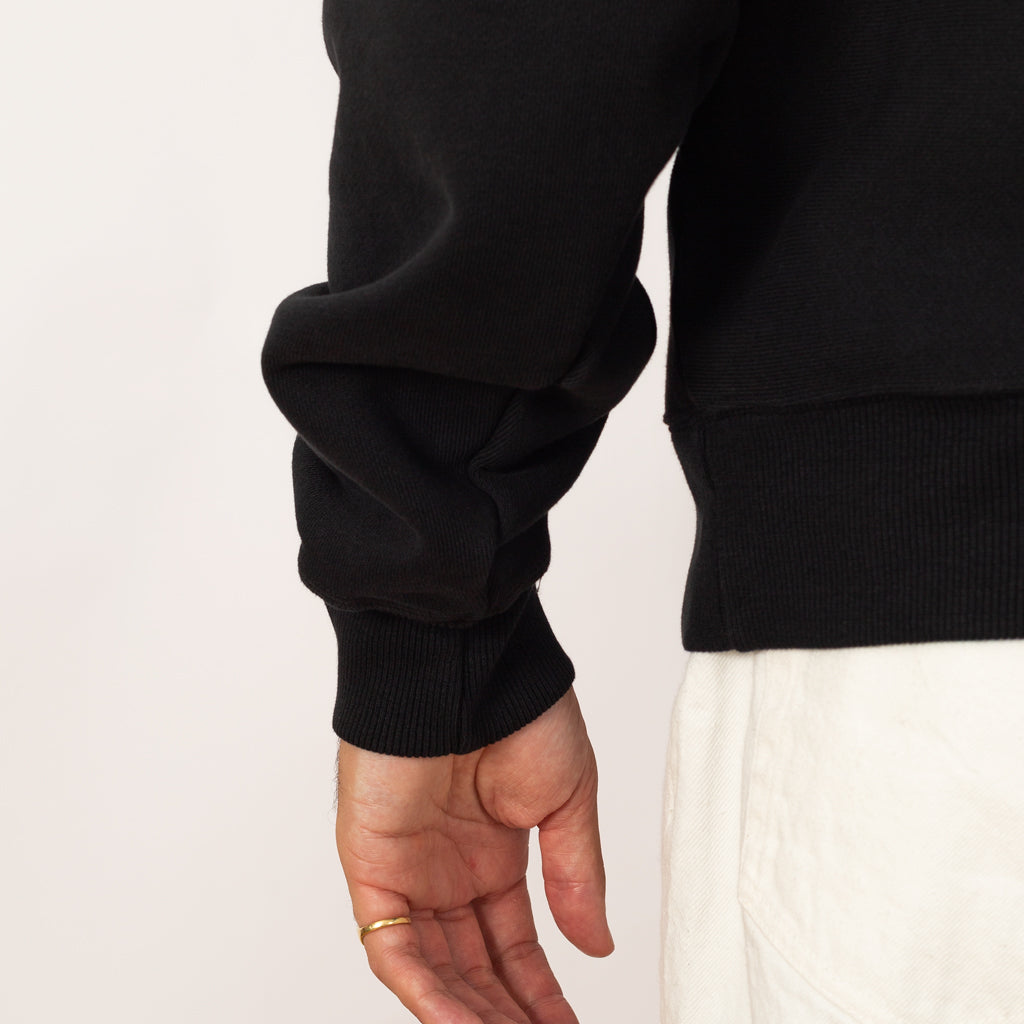 BRAIN DEAD LOGO HEAD HOODIE - Black