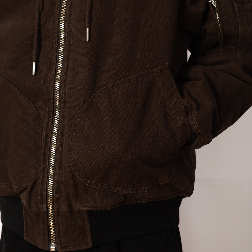 Hooded Flight Jacket - Delicioso