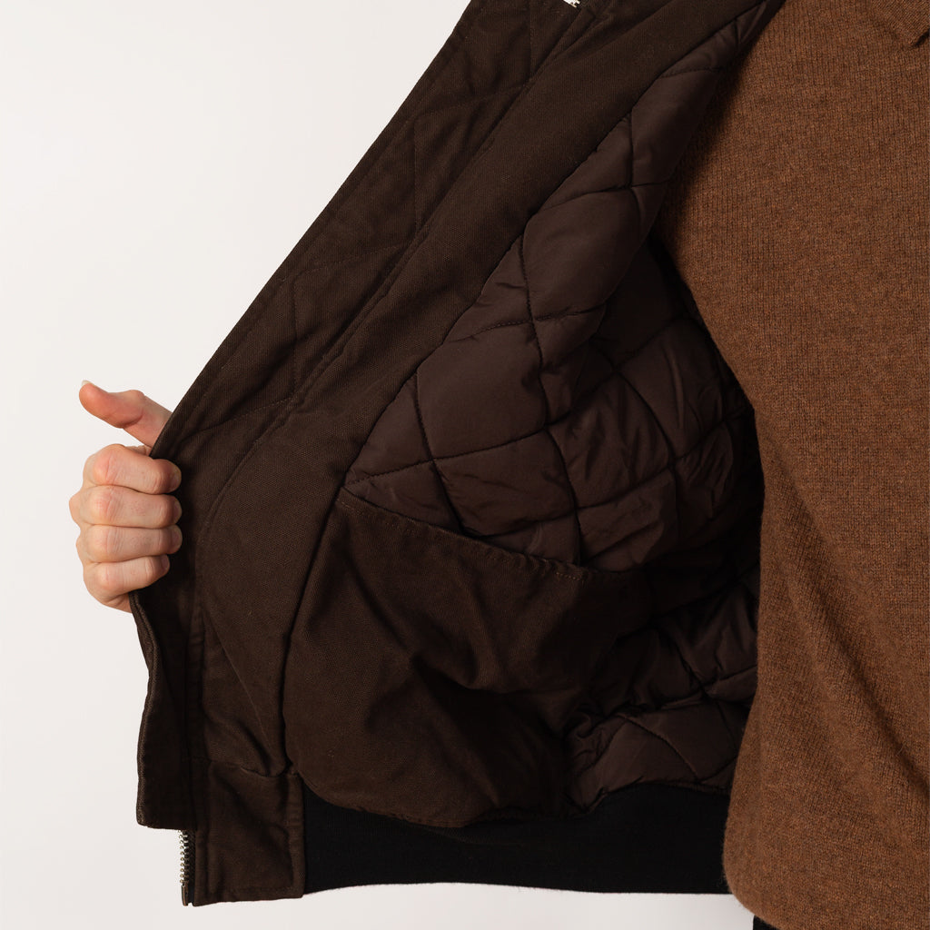 Hooded Flight Jacket - Delicioso