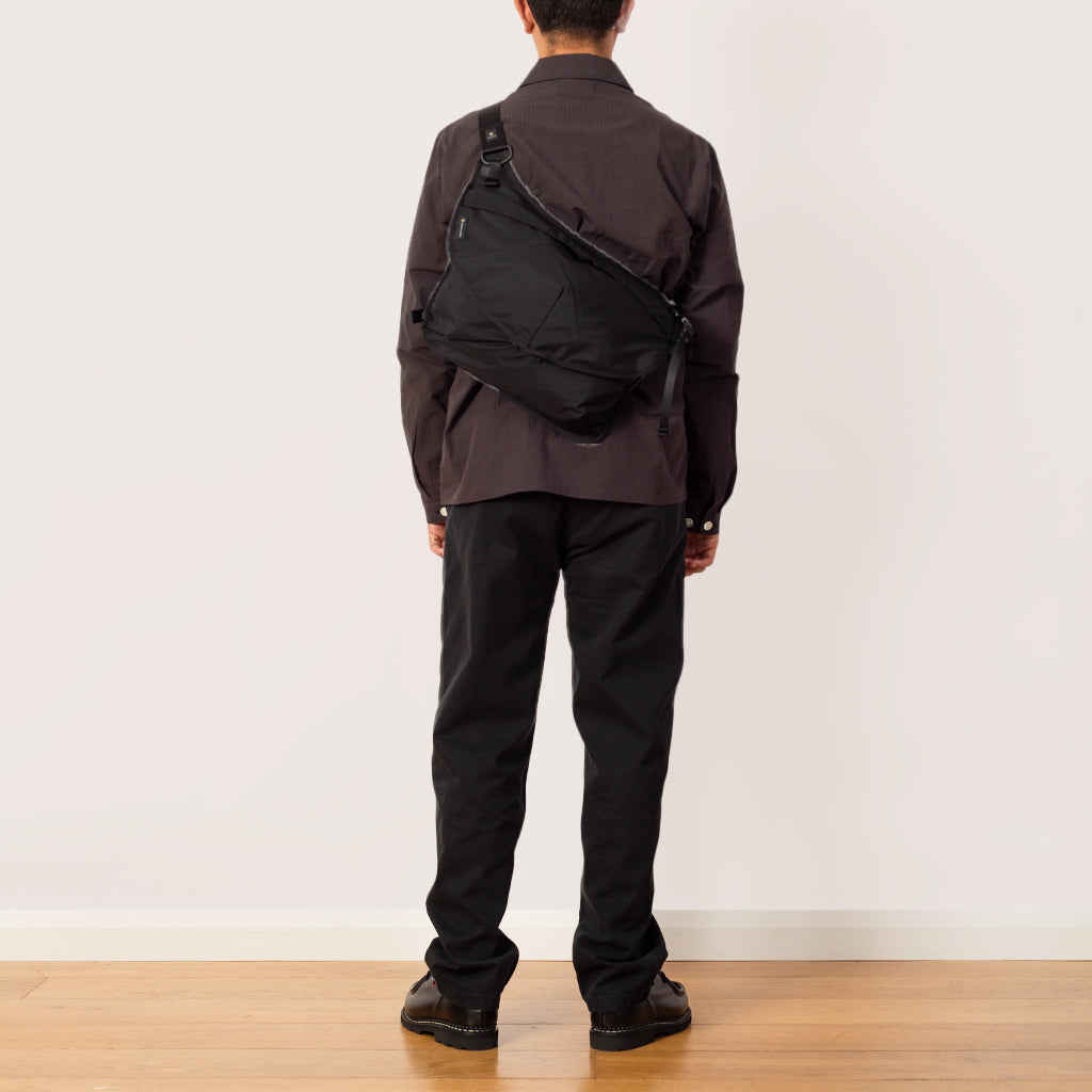 Face Shoulder Bag - Black
