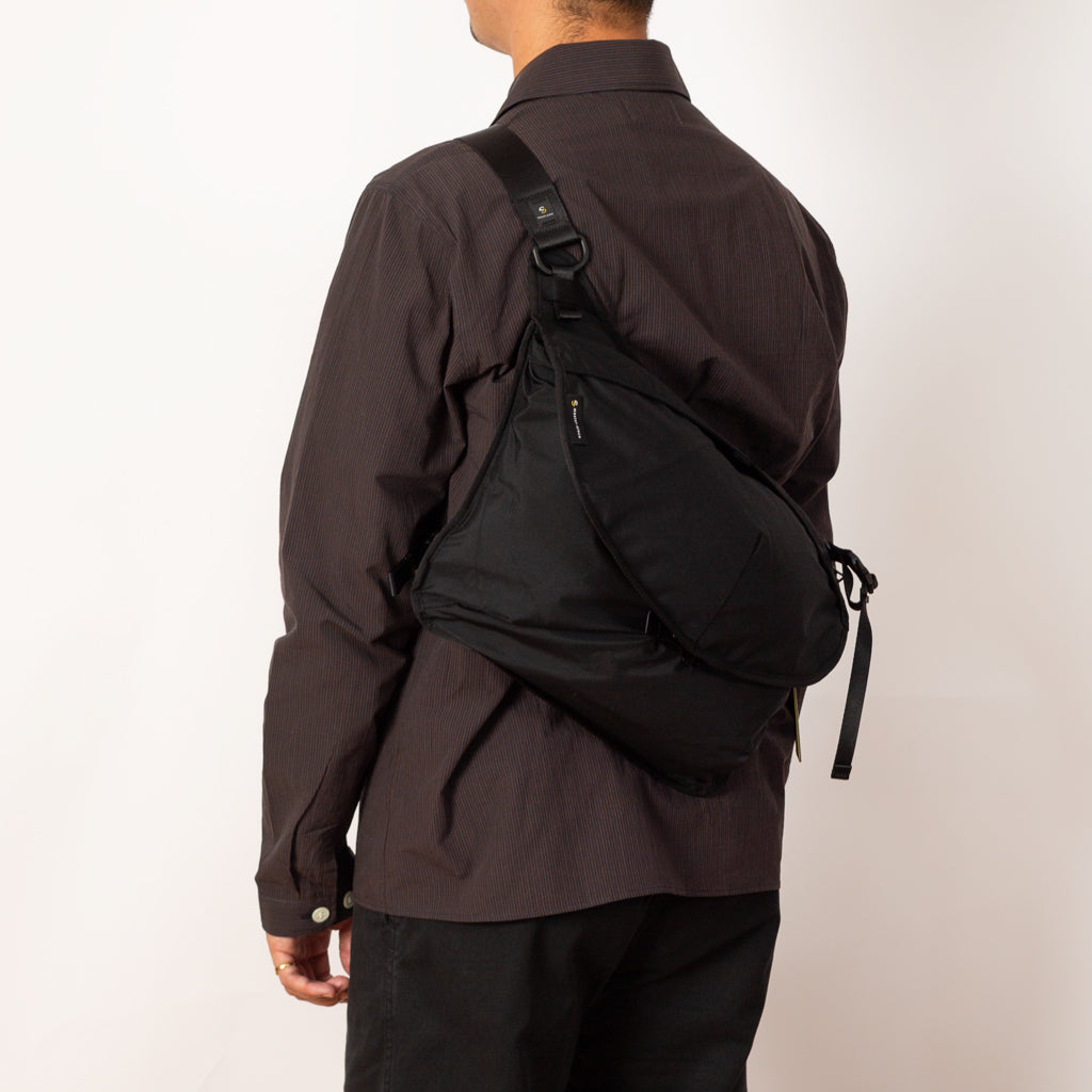 Face Shoulder Bag - Black