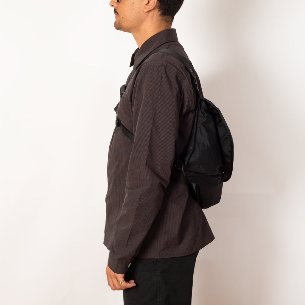 Face Shoulder Bag - Black