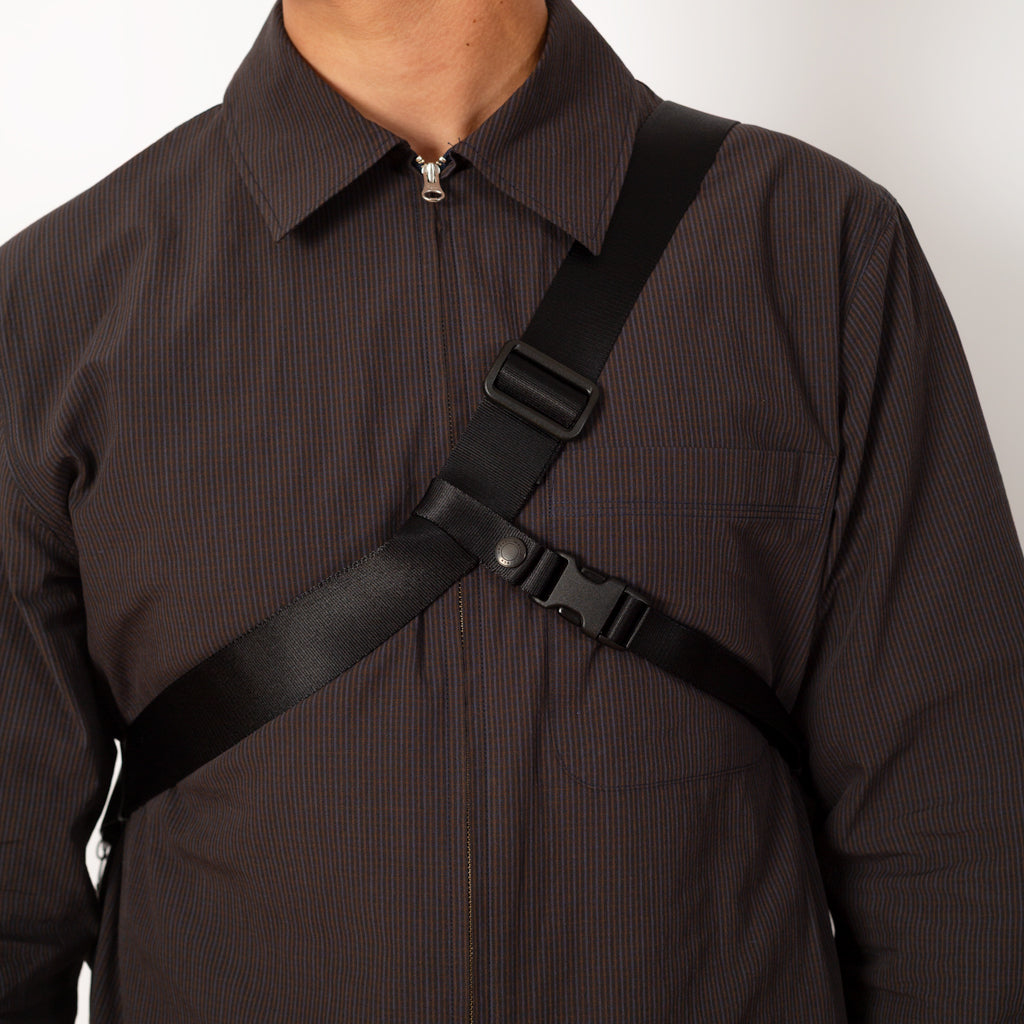 Face Shoulder Bag - Black
