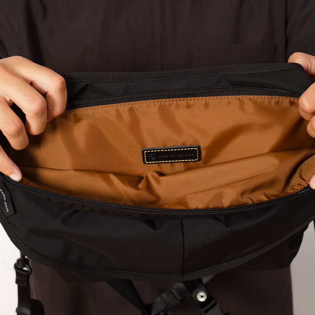Face Shoulder Bag - Black