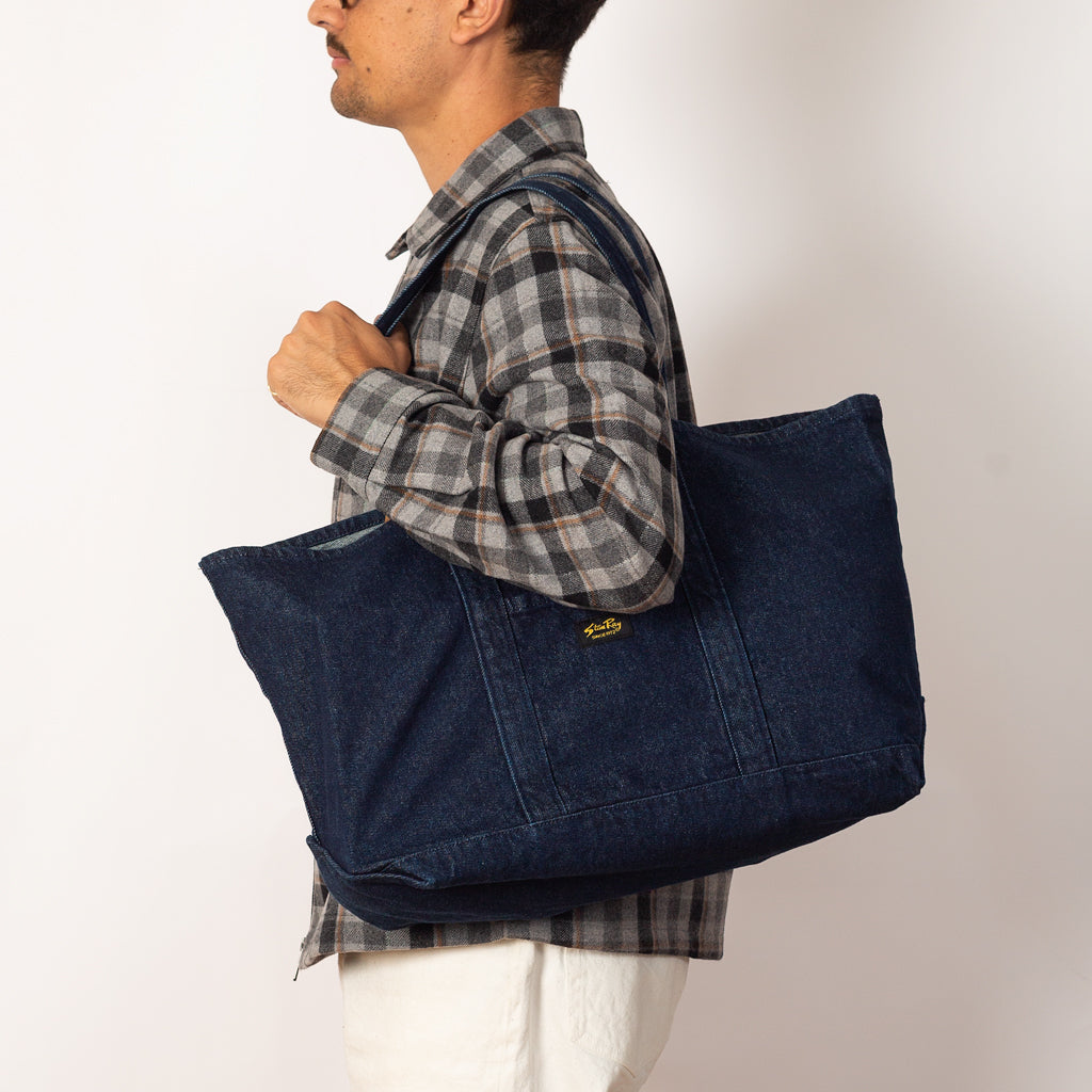 Boat Tote Bag - Single Rinse Denim