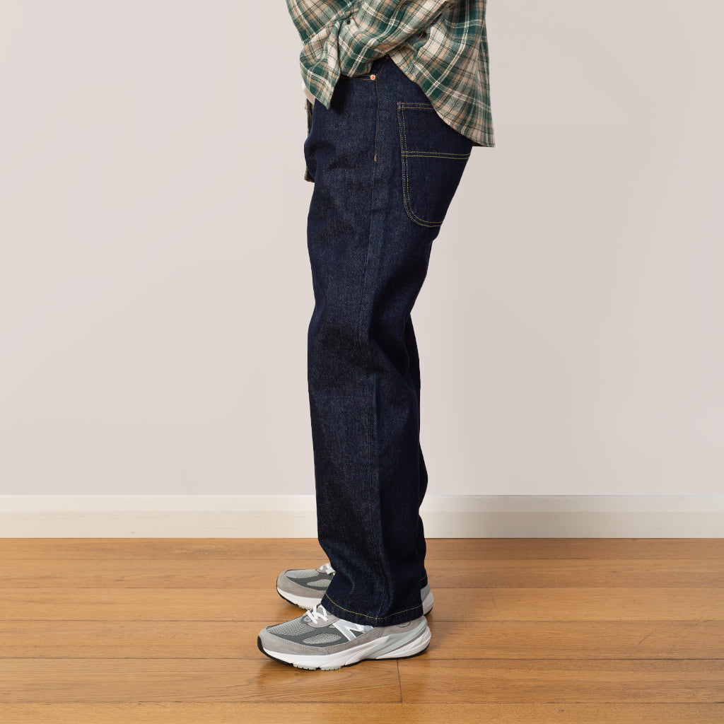 Wide 5 Jean - Single Rinse Denim