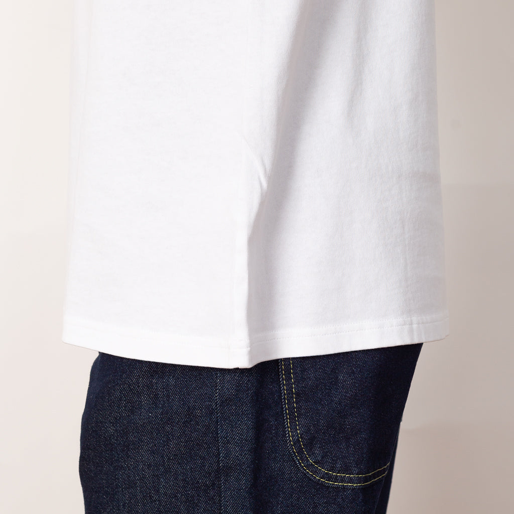 BRAIN DEAD LOGO HEAD T-SHIRT - White