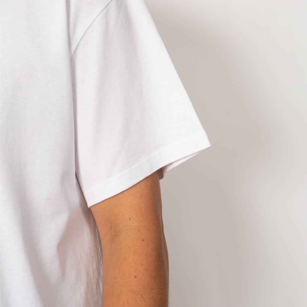 BRAIN DEAD LOGO HEAD T-SHIRT - White