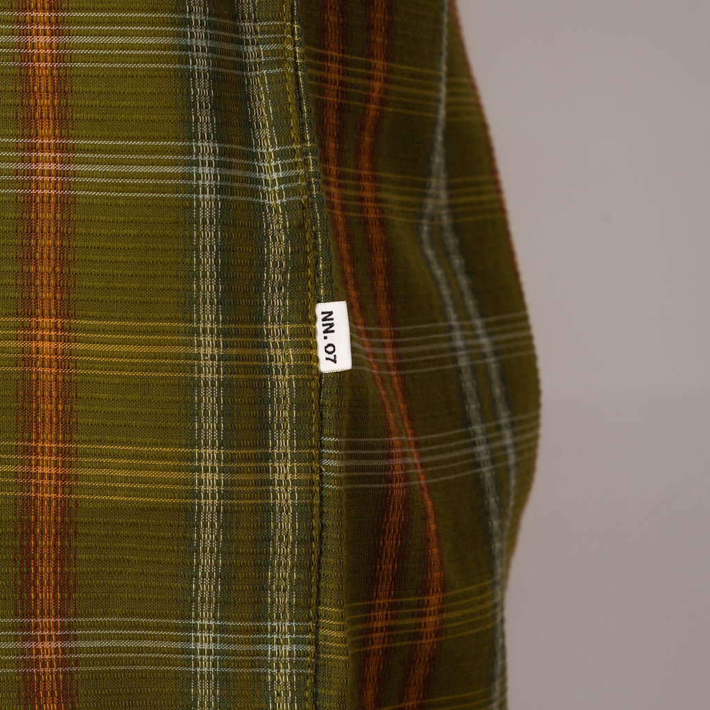 Freddy Pocket Shirt 50011 - Green Check 734