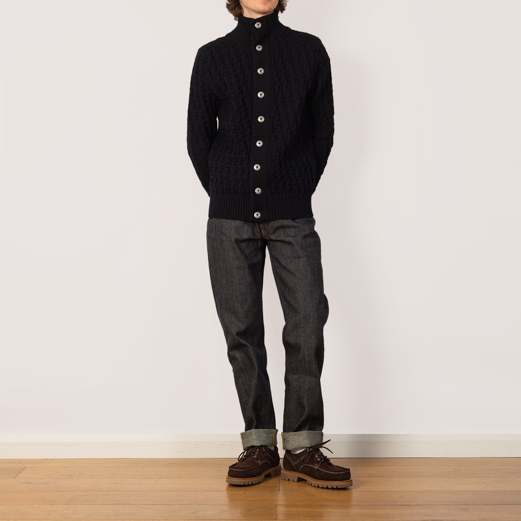 Stark Cardigan - Navy