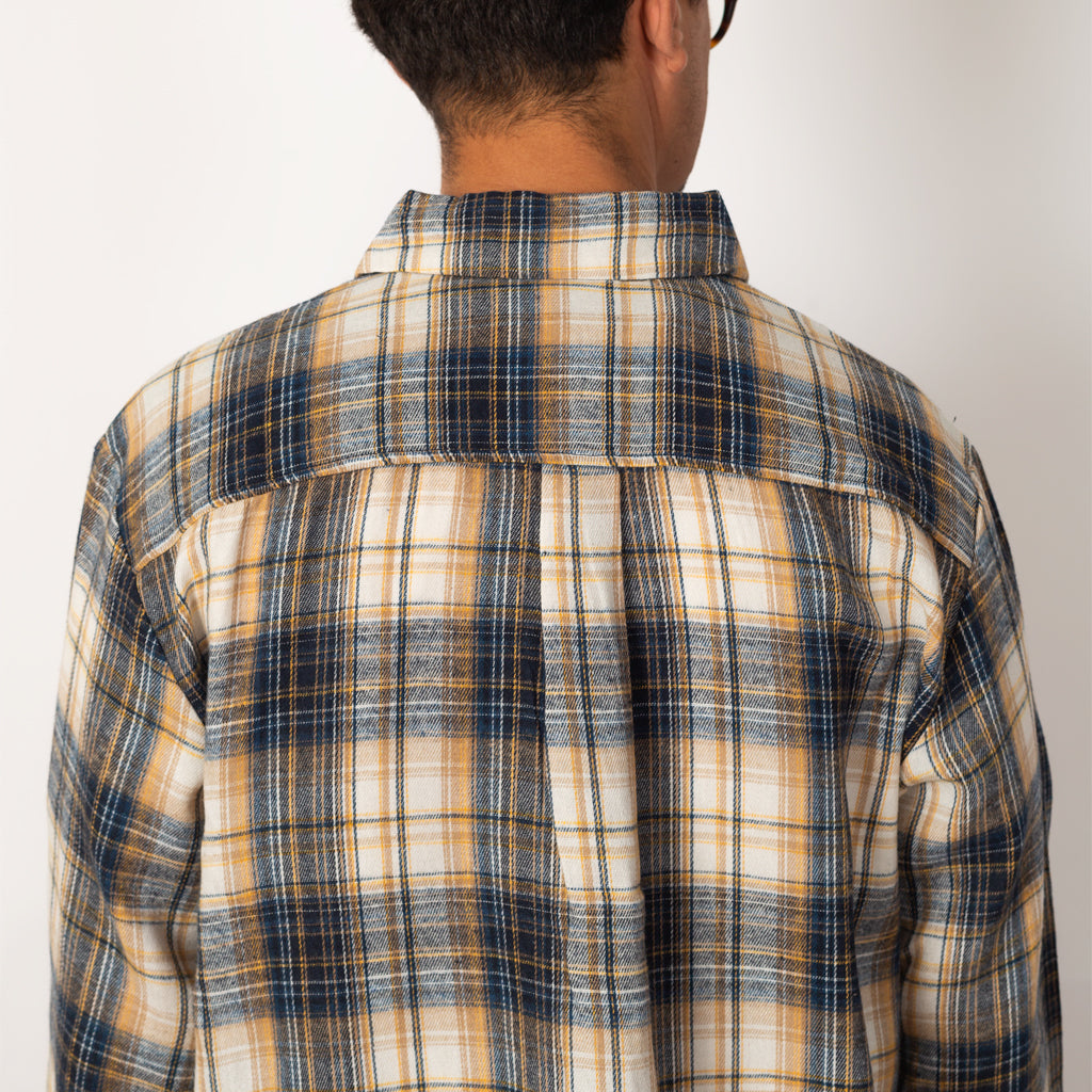 Flannel Shirt - Navy Plaid