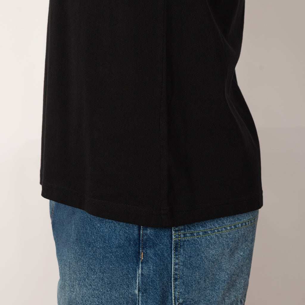 BRAIN DEAD LOGO HEAD T-SHIRT - Black