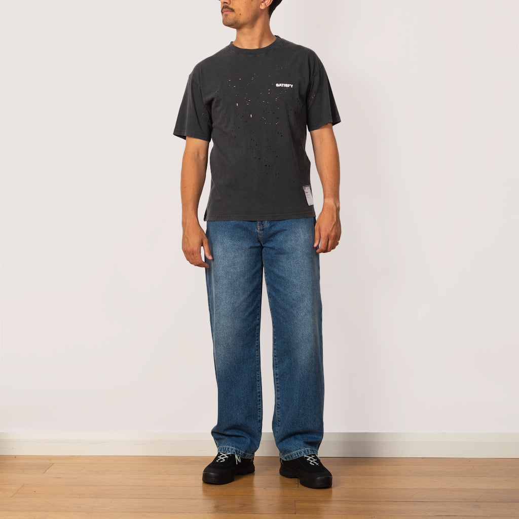 MothTech T-Shirt - Aged Black