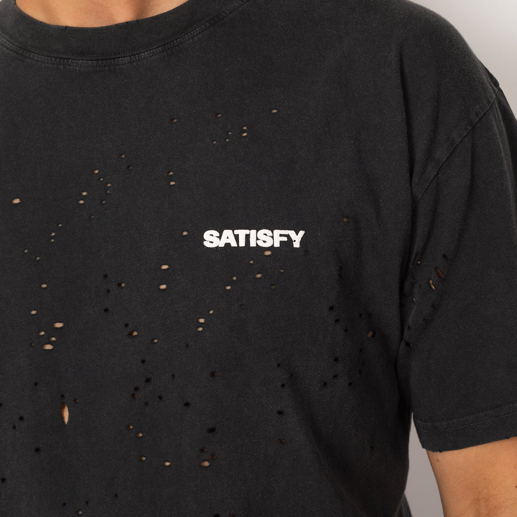 MothTech T-Shirt - Aged Black