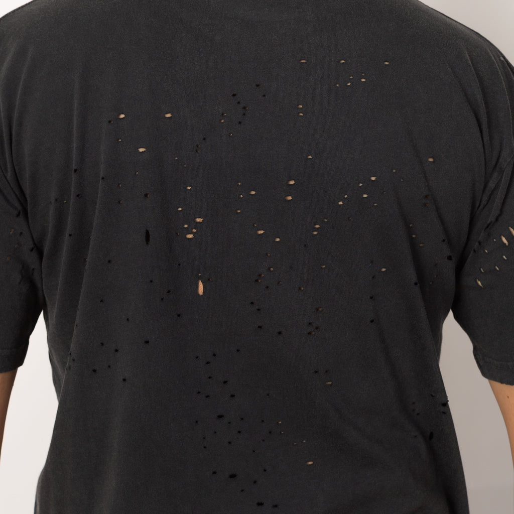 MothTech T-Shirt - Aged Black