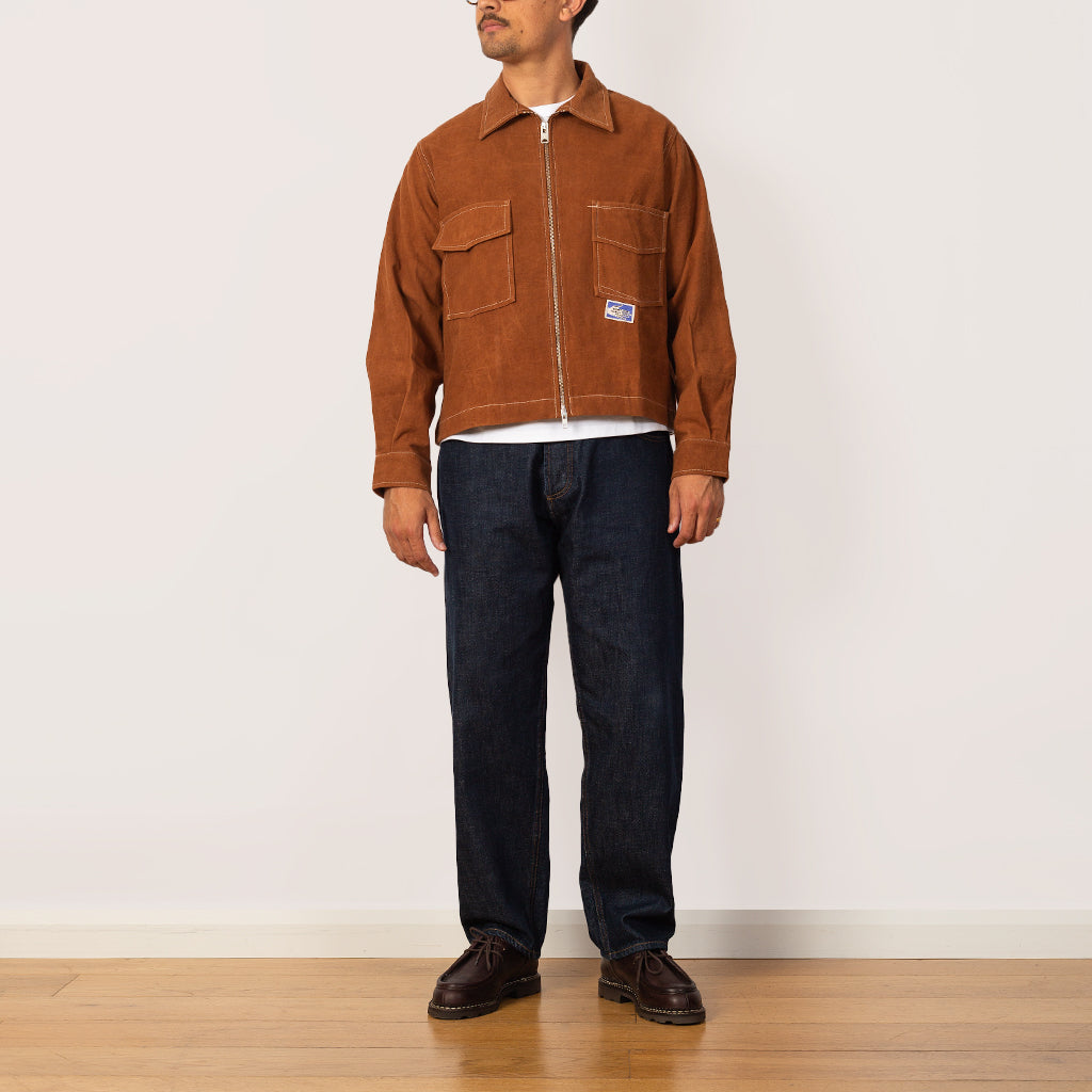 555 Jacket - Brown Wonky Wear