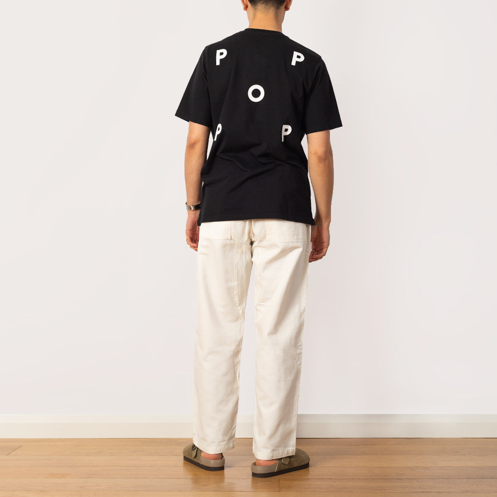 Pop Logo T-Shirt - Black