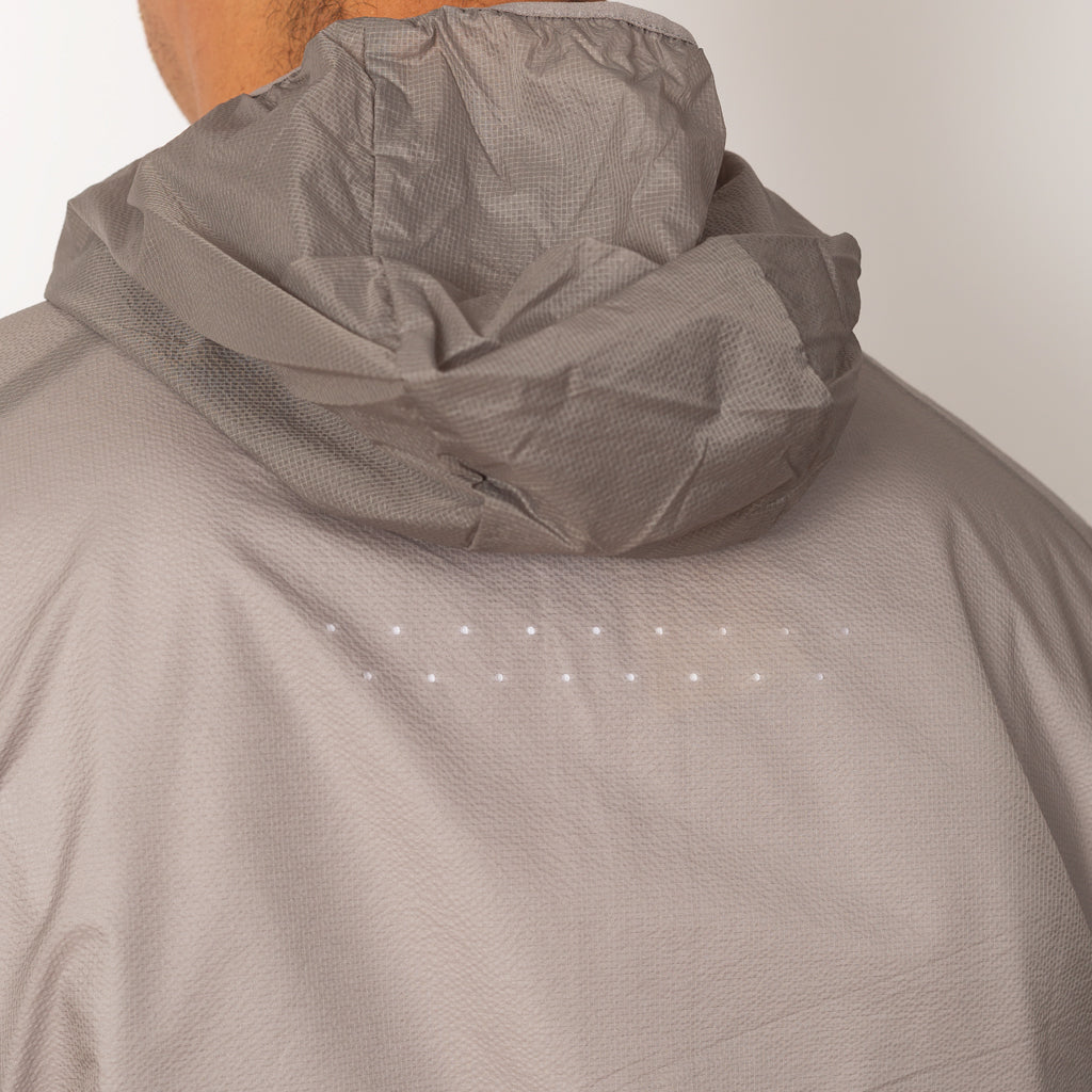 Hue Packable Wind Jacket - Grey