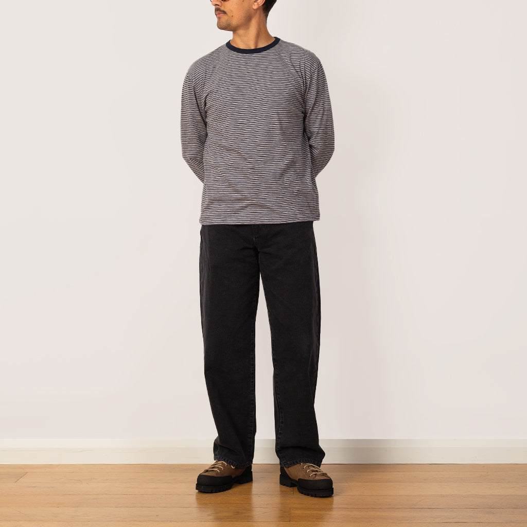 Wide 5 Jean - Washed Black