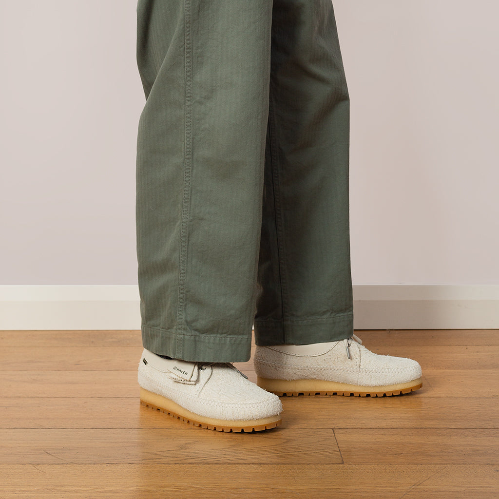 Weaver Gore-Tex - White | Clarks X Haven | Peggs & Son.