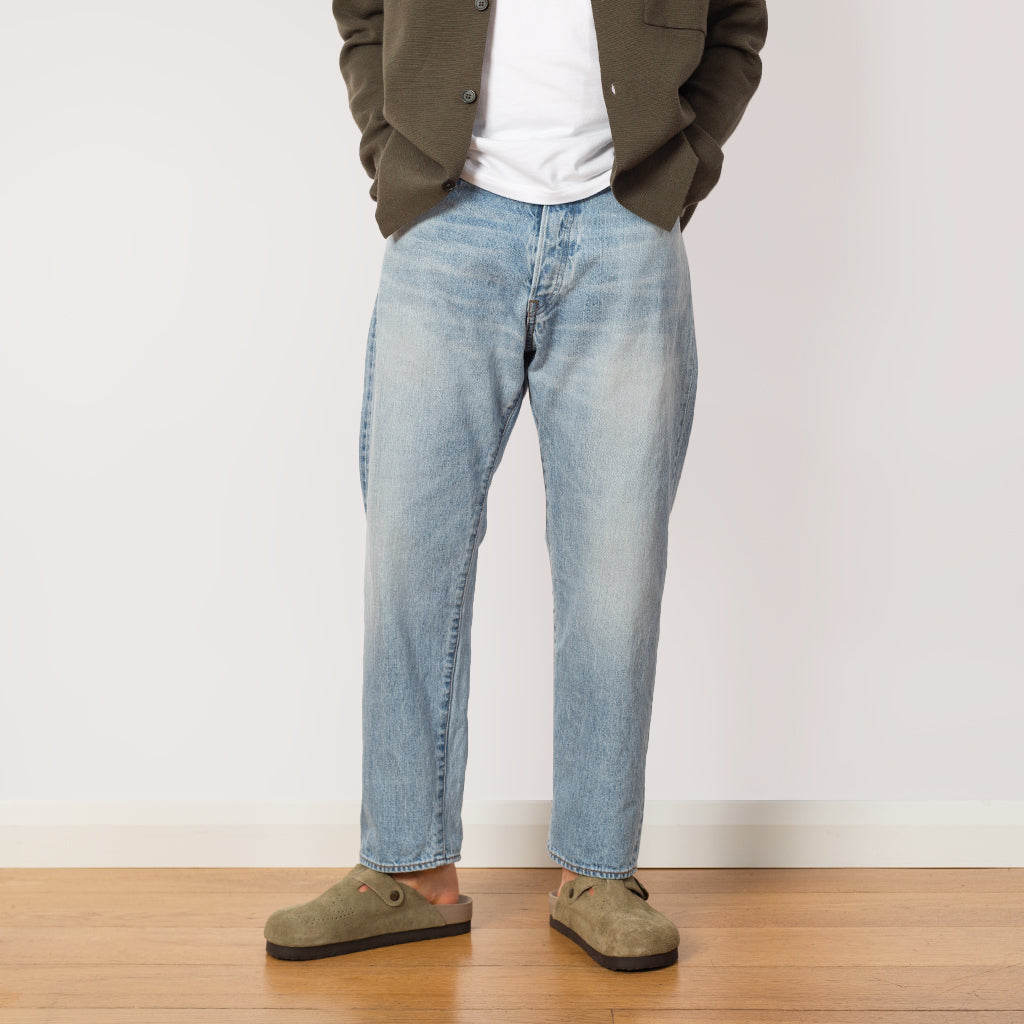 Loose Ankle Denim - Bleach | Ordinary Fits | Peggs & son