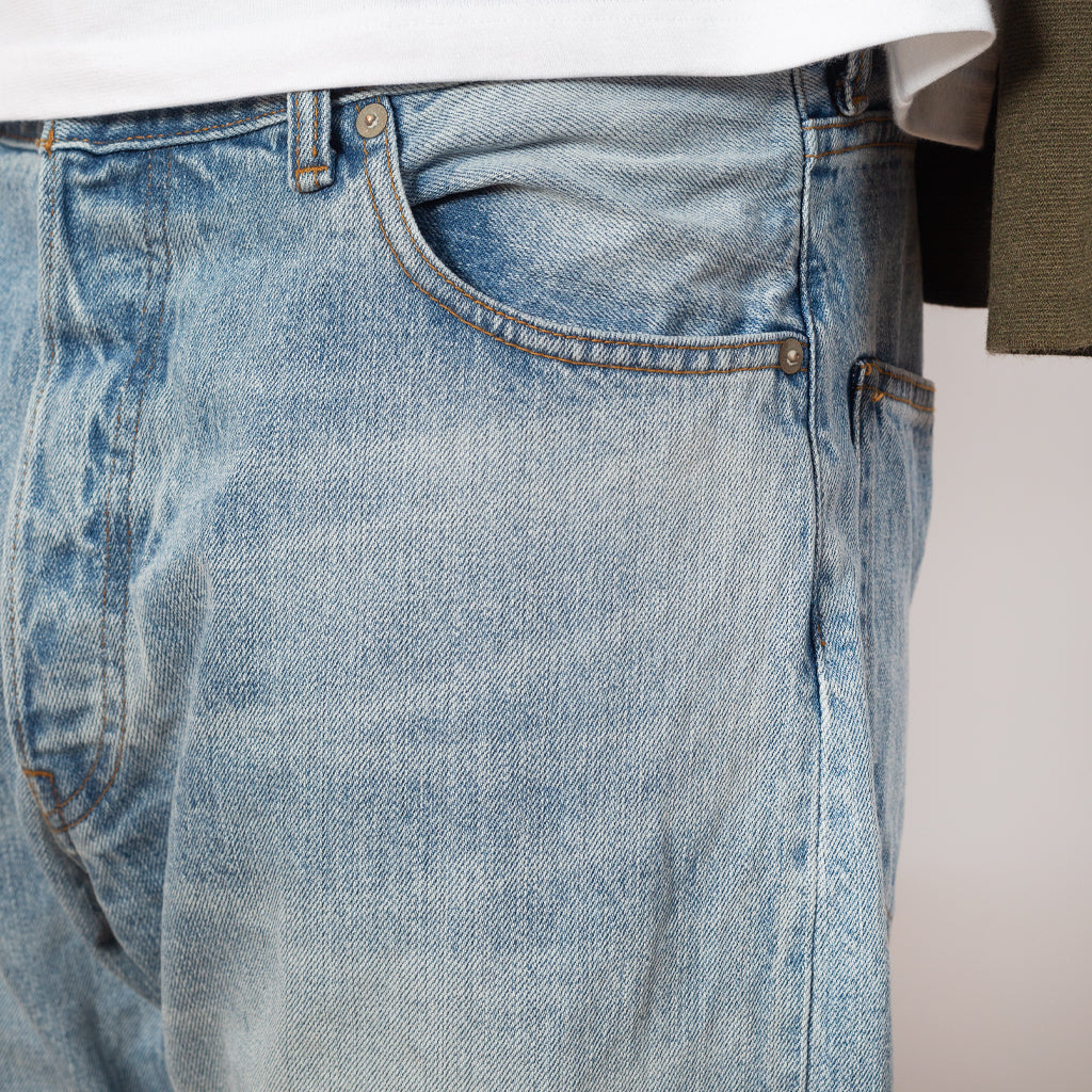 Loose Ankle Denim - Bleach | Ordinary Fits | Peggs & son