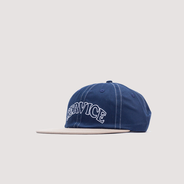 Arch Logo Cap - Navy/Khaki | Service Works | Peggs & son.