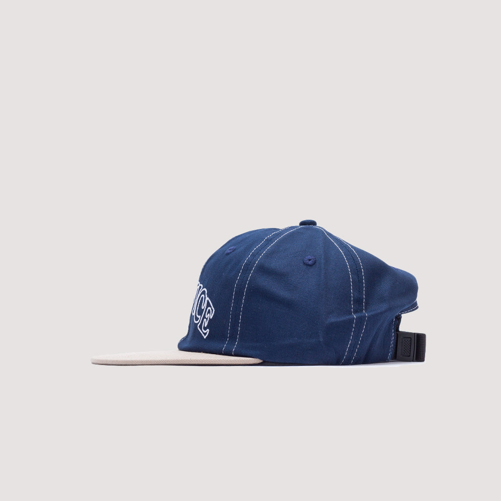 Arch Logo Cap - Navy/Khaki