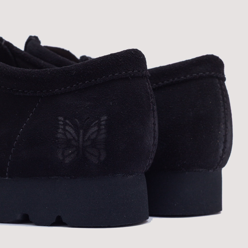 Wallabee Strap Lo - Black Suede