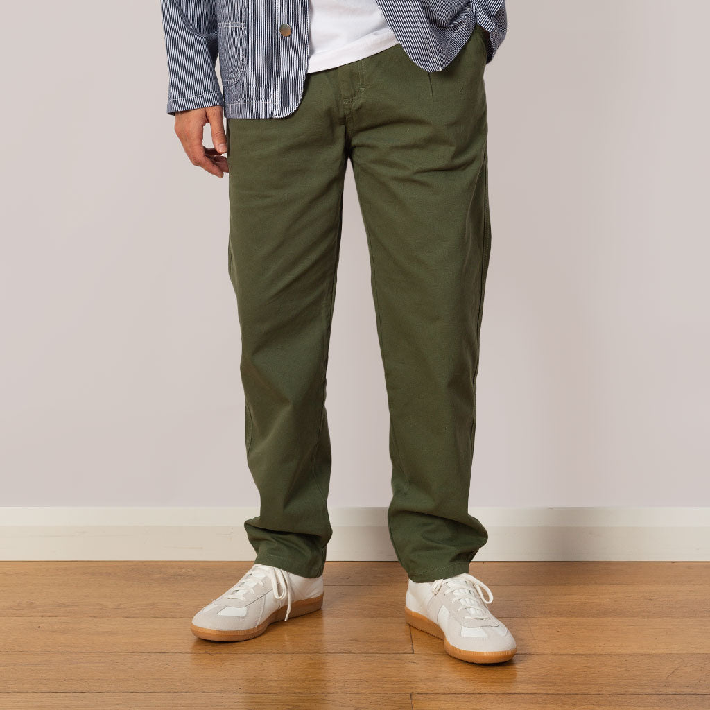 Drill Waiter Pant - Olive