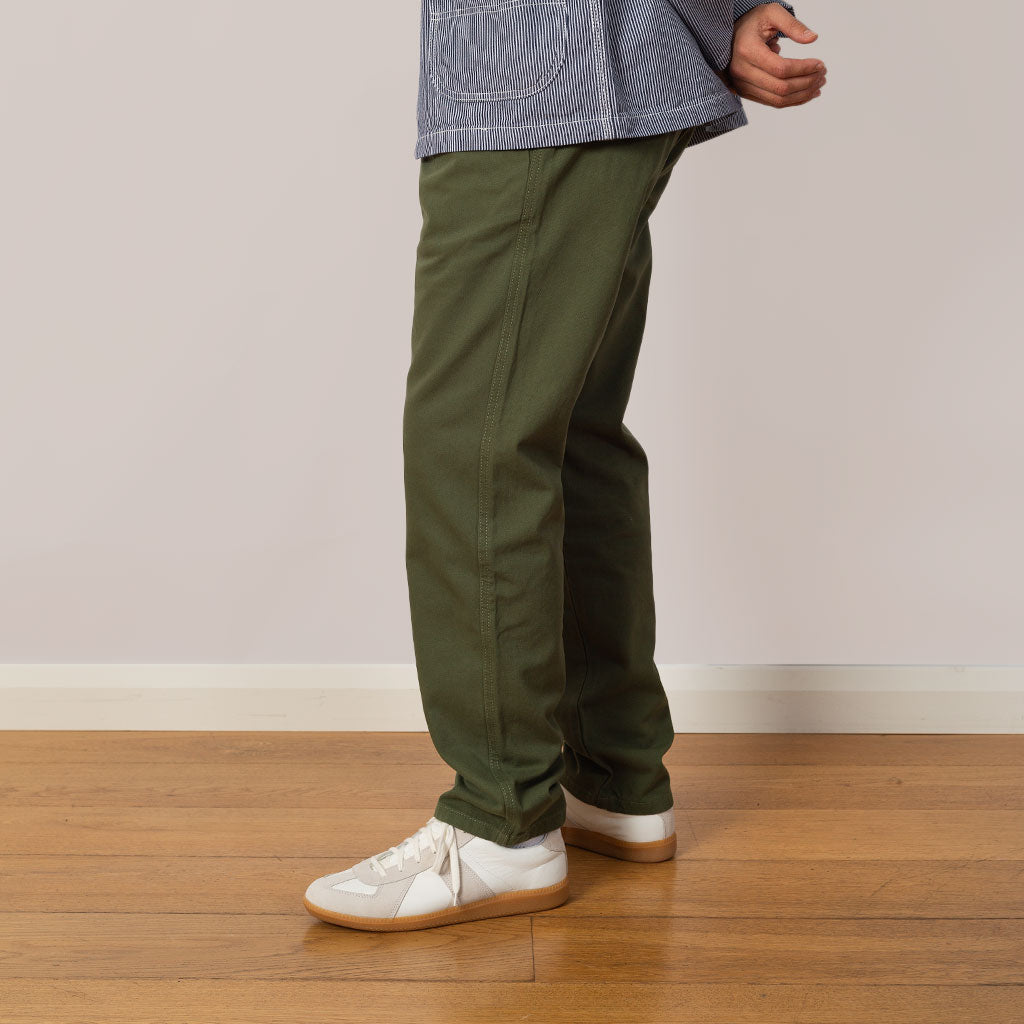 Drill Waiter Pant - Olive