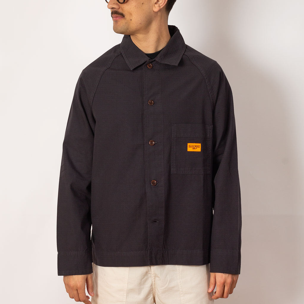 Ripstop FOH Jacket - Washed Black