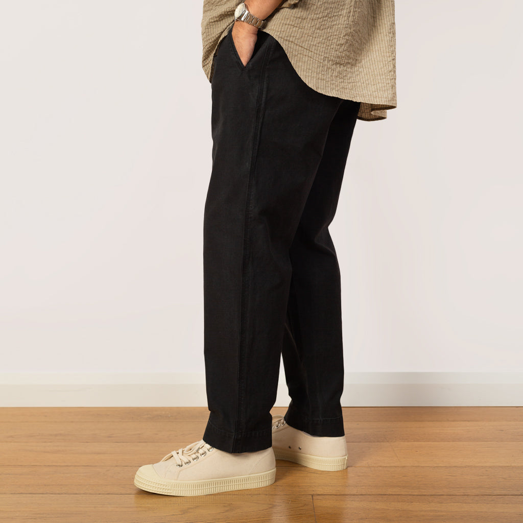 Drawcord Assembly Pants Black Linear Texture