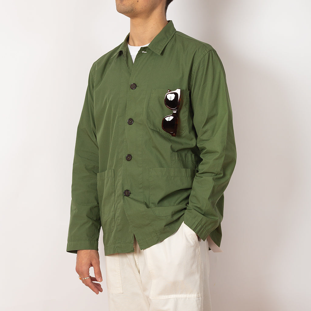 Bakers Overshirt - Birch Olive
