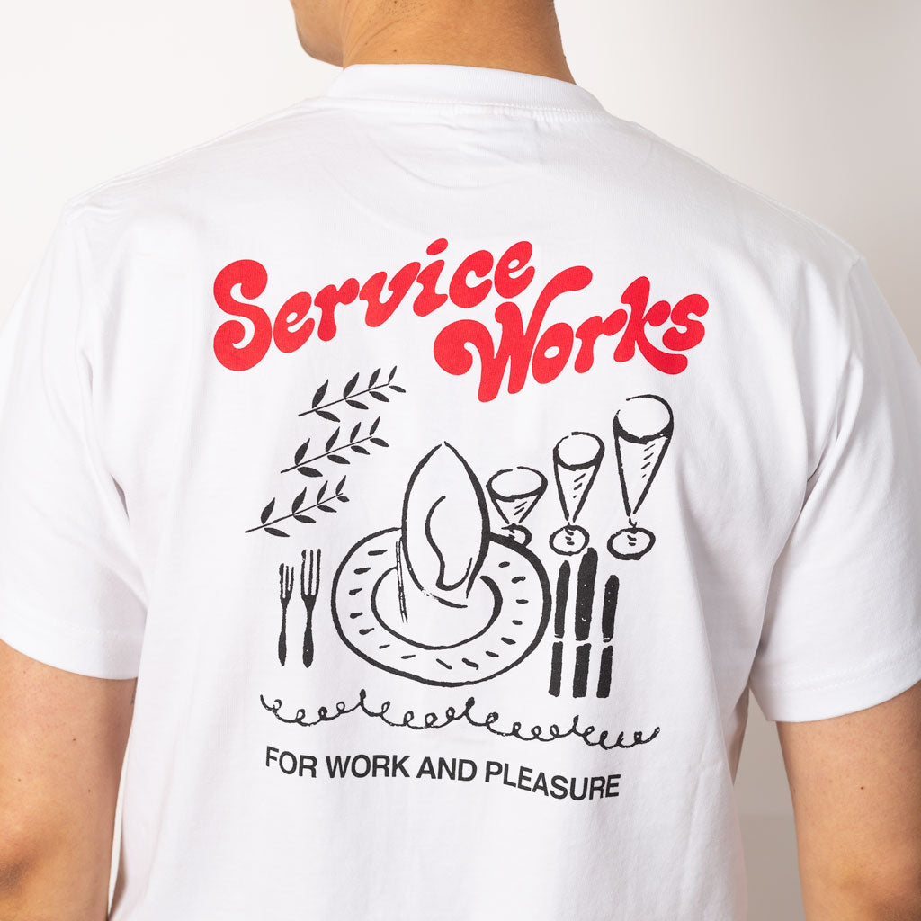 Work + Pleasure Tee - White