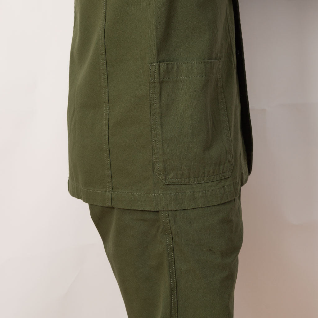 Drill Server Suit Jacket - Olive