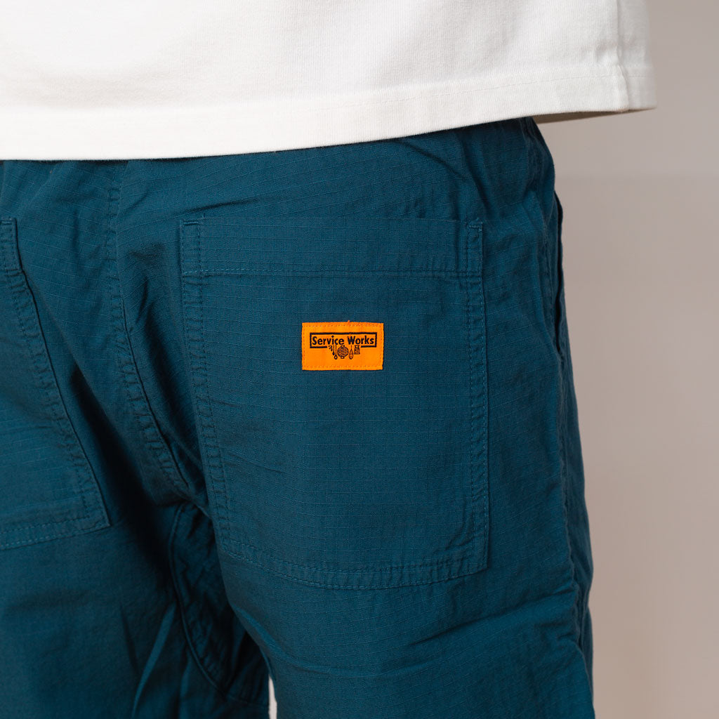 Ripstop Chef Short - Ocean