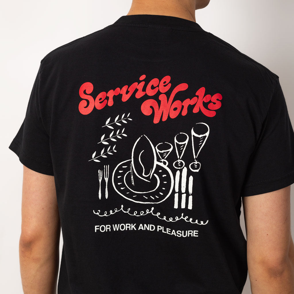 Work + Pleasure Tee - Black